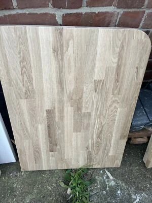 Solid Oak Kitchen Worktop Off Cut 60mm Thick 775mm X 585mm N24-4 • £55