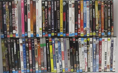 DVD Bulk Lot84 To Choose From War WesternTV SeriesThrillerFathers DayA1 • $10