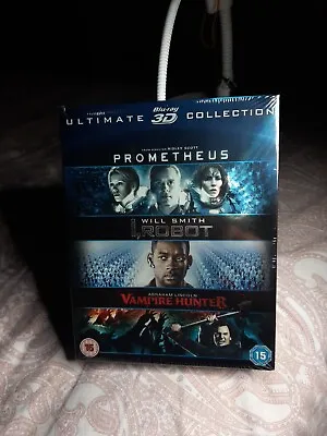 ULTIMATE 3D COLL.i Robot./ A.L V Hunt./Promths.3DBluray.Brand NewSealed.RB Rare • £32.57