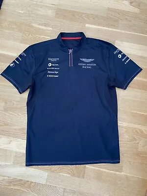 £25 • Buy AMR Aston Martin Racing Le Mans Team Race T-Shirt Hackett - Medium/Large