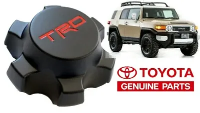 Genuine Toyota FJ Cruiser TRD Center Cap For 16  Trail Teams Wheel PTR20-35081 • $18.49