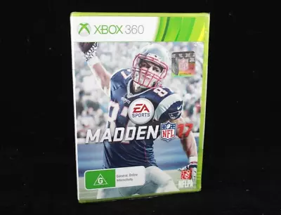 Madden NFL 17 - Microsoft Xbox 360 Game [PAL] *Brand New/Sealed* • $76.46