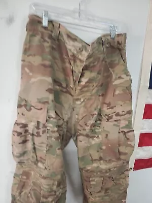 Large Short ARMY COMBAT PANTS W/ CRYE KNEE PAD SLOTS  MULTICAM OCP • $66