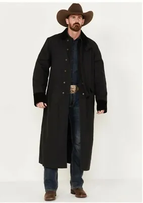 Scully Rangewear Canvas Duster Jacket Black Size XXL NWT • $99.99