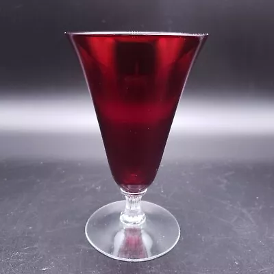 MORGANTOWN Monroe Red Liquor Juice Glass • $24.99