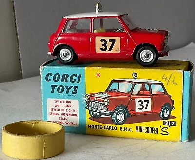 Corgi 317 . Bmc Monte Carlo Mini Cooper S. Near Mint Model With Good Box • $246.28