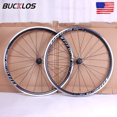 Fit Shimano HG Road 700C Wheelset Front/Rear Rim Brake Clincher Bicycle Wheelset • $165