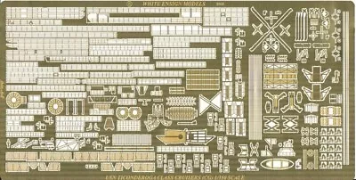 White Ensign Models 1/350 Ticonderoga Class Cruisers Photoetch Enhancement Parts • $62.37