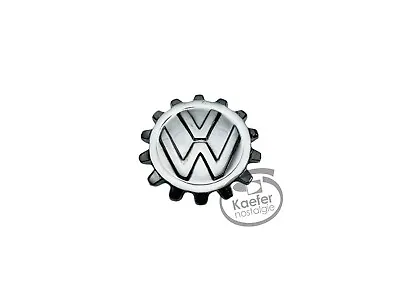 Vw Split KDF Beetle Bug Cogwheel Hood Emblem Chrome 1941-45 • $79