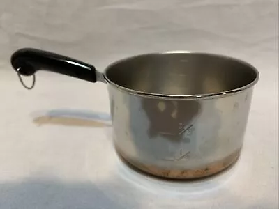 Revere Ware 1 Cup Stainless Steel Measuring Cup Pan Butter Copper Clad VintageI2 • $14.95