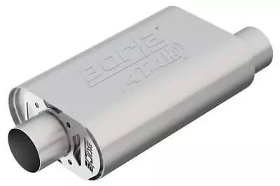 Borla 400844 ATAK CrateMuffler Exhaust Muffler 3 Inch Offset Inlet/Outlet Steel • $309.95