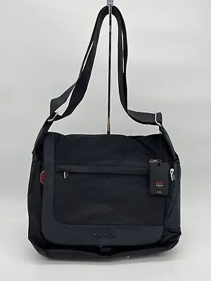 Tumi T-Tech Large Essential Gear Black Expandable Messenger Bag 05112D • $224.99