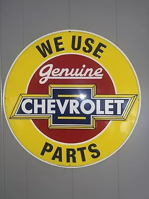 Chevrolet Parts Metal Sign Garage Vintage Style Wall Decor Tools Oil Gas Bar Pub • $63.50