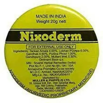 £11.30 • Buy 2 Pack Nixoderm Ointment 20g For Skin Problems Free Shipping