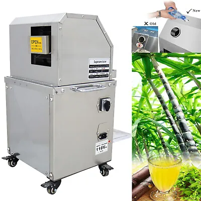 Sugar Cane Ginger Press Juicer Desktop Cane Machine Extractor Mill Grind Power • $453.01