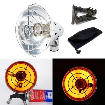 Portable Gas Heater Outdoor Camping Mini Heating Stove Tent Warming Hood • $30.99