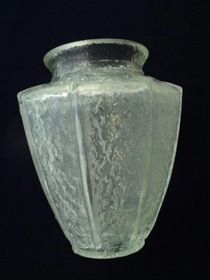 $20 • Buy Vintage Iittala Finland BUTTRESS Glass Vase - Timo Sarpaneva MCM