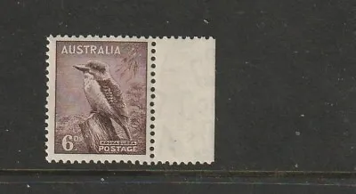 STAMPS AUST PRE DECIMAL   1937  6d  BROWN  KOOKA  PERF 13.5-14 MUH • $8.50