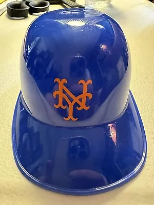 New York Mets Mlb Mini Batting Helmet 5.5 Inches 1990's Plastic Ice Cream Cup Ex • $14.99