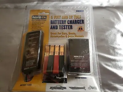 Battery Saver Pulse Maintainer Charger/Tester (6 & 12 Volt) New In Package  • $42.72