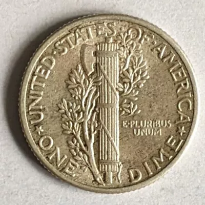 1942 United States Of America USA Dime 10c Coin • £1.89