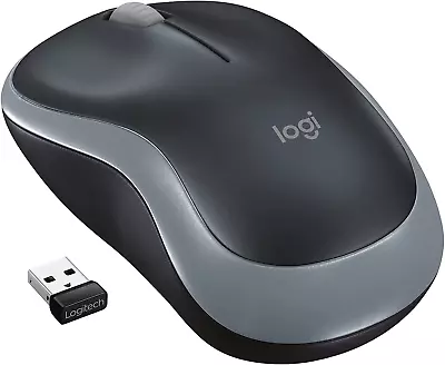 M185 Wireless Mouse 2.4Ghz With USB Mini Receiver 12-Month Battery Life 1000  • £13.32