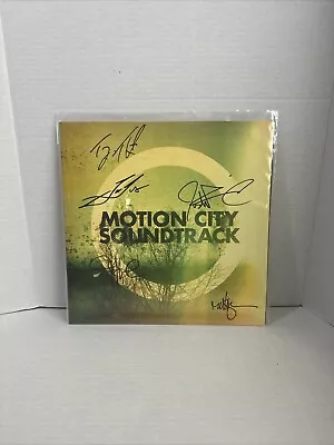 MOTION CITY SOUNDTRACK Go Exclusive Vinyl LP Band Autographed /500 SHIPS NOW 🆕✅ • $80