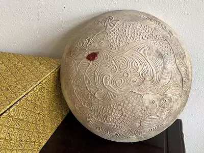 £2839.18 • Buy Chinese Song Dynasty Ding Kiln Bowl Mold / W 22[cm] Qing Plate Pot Ming Yuan