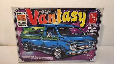 AMT 1/25 Dirty Donny's Vantasy 1970 Customizable Chevy Van Model Kit  SEALED • $55