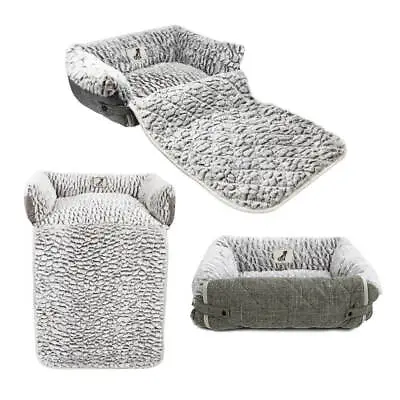 £22.99 • Buy Dog Cat Sofa Bed Fleece Warm Luxury  / Couch / Chair Protector All Pet Solutions