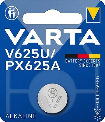 £14.02 • Buy 20 X Varta V625U Button Cell LR9 PX625A EPX625G Alkalis Blister Pack Batteries