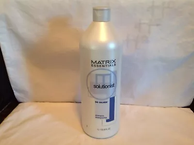 Matrix Essentials Solutionist So Silver Shampoo 33.8 Oz RARE • $47.49