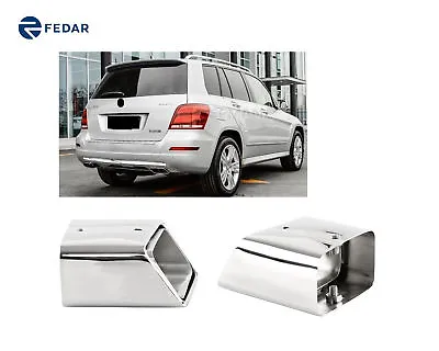 Exhaust Muffler Tailpipe Tip Fits BENZ GLK W208 W209 X204 Stainless Steel • $205.59