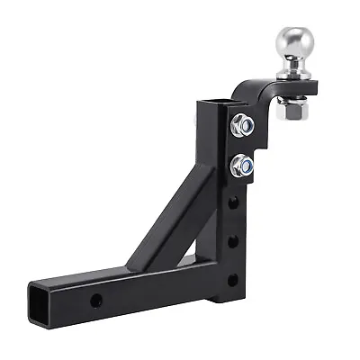 $48.05 • Buy 10  Drop Hitch Ball Mount Trailer 2  Receiver With 1.9'' Hitch Ball Adjustable