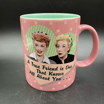 I Love Lucy A True Friend Is One That Knows All About You & Likes You Anyway Mug • $12.95