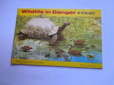 £0.99 • Buy Brooke Bond Tea Cards Empty Album Wildlife In Danger