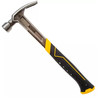 XTrade Framing Claw Hammer One Piece 16oz Steel Head Anti Slip Grip X0900117 • £23.45