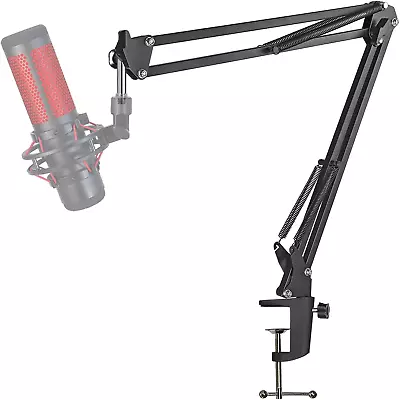 Hyperx Quadcast Boom Arm Mic Stand Desk - Boom Mic Arm Desktop Microphone Arm C • £24.12