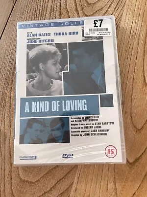 A KIND OF LOVING (1962) DVD ALAN BATES * NEW SEALED * FREE 1st CLASS P&P * UK R2 • £3.49