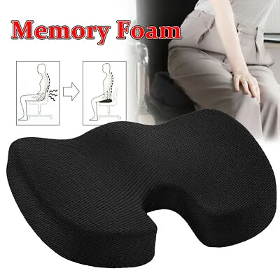 $25.99 • Buy Memory Foam Firm Cushion Coccyx Hard Seat Pillow Office Chair Car Seat Stress