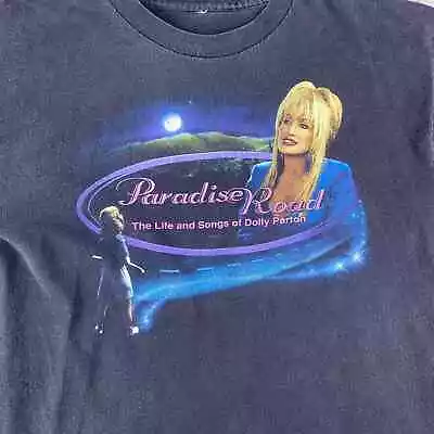 Vintage 1998 Dolly Parton Dollywood Tour Shirt Tee XL Paradice Road 90s • $60