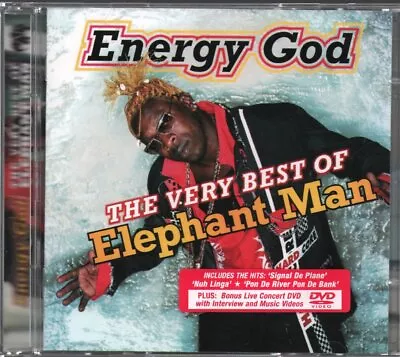Elephant Man Energy God - The Very Best Of Elephant Man CD USA Vp 2009 + Bonus • £5.14