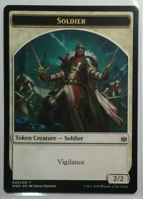 Mtg - Soldier Token *War Of The Spark* • $1.69