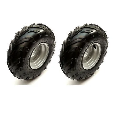 2x Wheel & Tyre 145x70-6 Front / Rear Left & Right Kazuma Meerkat Quad Bike ATV • £49.29