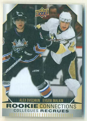 2023-24 Upper Deck Tim Hortons Duos Rookie Connections RC-1 OVECHKIN - MALKIN • $1.82