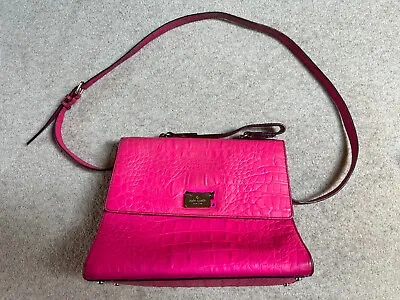 Kate Spade Ladies Leather Medium Size Handbag In Pink • £4.50