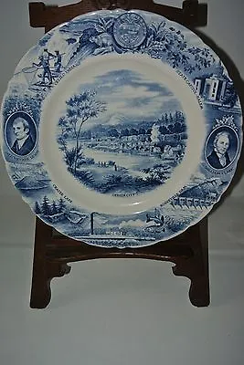 The Oregon Plate Johnson Bros England For Meier & Frank/Mint • $32.99