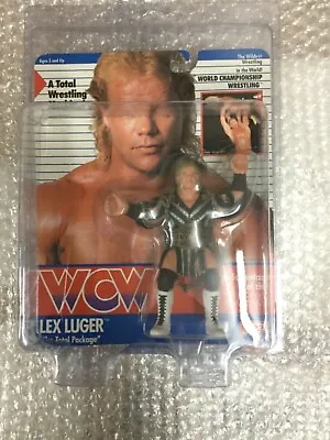 £2000 • Buy WCW GALOOB MOC ERROR CARD PRE RING LEX LUGER UK EXCLUSIVE Wrestling Figure