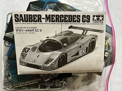 Tamiya Sauber-Mercedes C9 #24091 1/24 Scale Model Kit (No Box) • $30