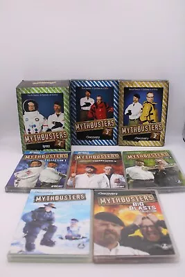 Mythbusters Seasons 234 Collections 1245 And Big Blasts DVD Lot RARE HTF • $174.99